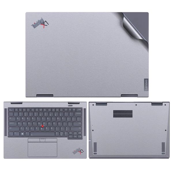Peau de protection complète du corps pour ThinkPad X1 YOGA Gen 8, autocollants anti-rayures en PVC pour ThinkPad X1 Yoga Series, pour ordinateur portable 240104