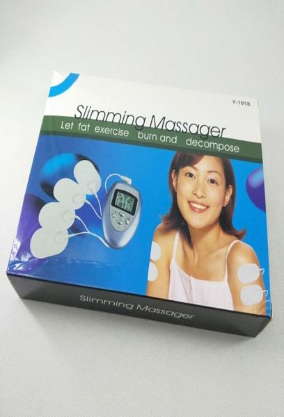 Thérapie de choc corporel complète Face Corps Slimming Massageur Stimulation Muscle Massage Electro Massage Équipement Slim Portable Y10188819508