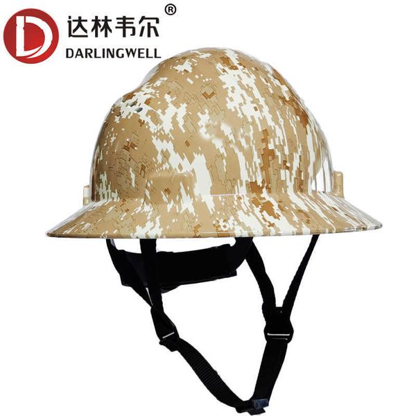 Casque de sécurité à bord complet pour casquette de travail de Construction d'ingénieur hommes casque de sécurité ANSI FRP approuvé CE avec 4 points réglables