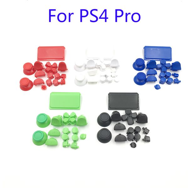 Set di pulsanti completi per controller PlayStation 4 PS4 Pro JDM-040 JDS 040 R2 L2 R1 L1 Pulsante di attivazione Dpad ABXY DHL FEDEX EMS SPEDIZIONE GRATUITA