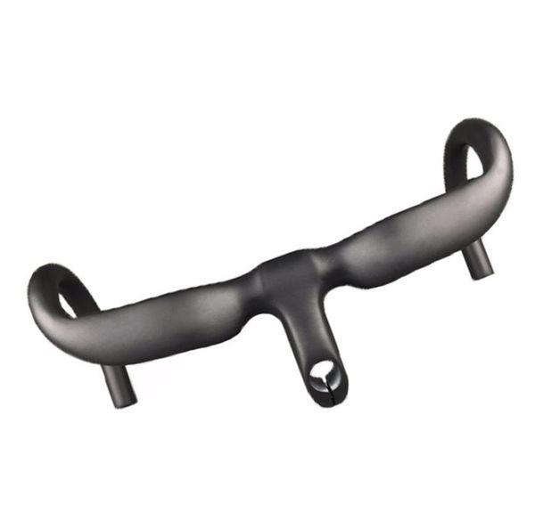 Fibre de carbone complet Fibre intégré Road Bikebar 400420440mm x 8090100110120mm STEMPLIFF STYLE STYLE RACING PIÈCES CYCLIN8516223