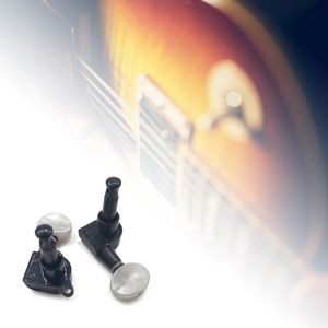 String de guitare fermée complète Perges de réglage de guitare Remplacement Guitare Tined Machine pour guitares électriques acoustiques faciles à utiliser