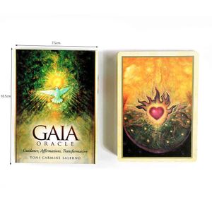 Full Color High Quality English Version The Gaia oracles Cards Tarot Card Games Playing Guidebook For Beginners Divitation saleQITO