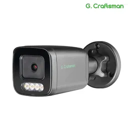 Cámara IP a todo color Lente F1.0 POE Sensor SONY 6MP IMX335 Seguridad CCTV H.265 Vigilancia de audio y video a prueba de agua