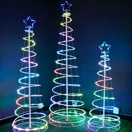 Full Color RGB String Light 1,2 m 1.5m 1.8m USB Smart Dream Color Artificial Adresable Christmas Lights Tree Decoratie