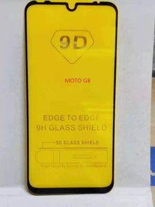 Protecteur d'écran en verre trempé à couverture complète 21D 9D colle AB pour MOTOROLA MOTO G9 PLAY G9 PLUS G9 POWER E6S 200 PCS/LOT
