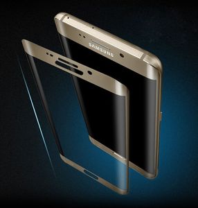 Case Friendly Coged Tempered Glass Screen Protector Beschermende Film voor Samsung Galaxy S6 S7 Edge Edge + S8 Plus S8 S9 Note 8 9 met Pack