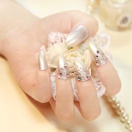 Couverture complète Faux ongles Art conseils Faux Nair Art Faux conseils acrylique artificiel ongles aiguilles pointe maquillage bricolage