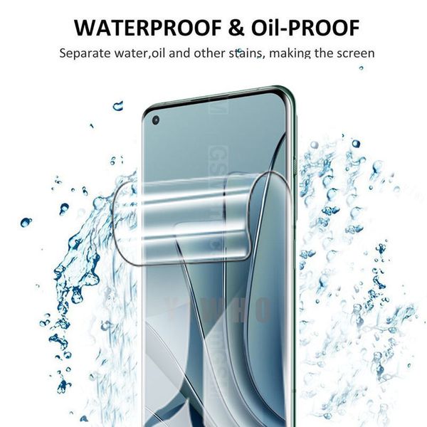 Film d'hydrogel à couverture complète pour vitre de protection de OnePlus 10 Pro un plus 10pro NE2210 Temper d'écran en verre Protecteur de protection Armure de sécurité