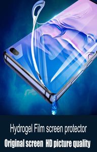 Volledige dekking Hydrogel Film Screen Protector HD Zachte film voor Samsung Note20 Ultra s20 Plus s10E s10 s9 s8 Auto Reparatie Scherm Protect8616579