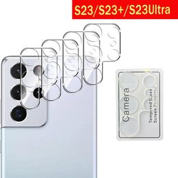 Objectif de caméra de téléphone à couverture complète en verre trempé 9H HD protecteur transparent Samsung Galaxy S24 S23 Plus Ultra S22 S21 FE S20 DHL