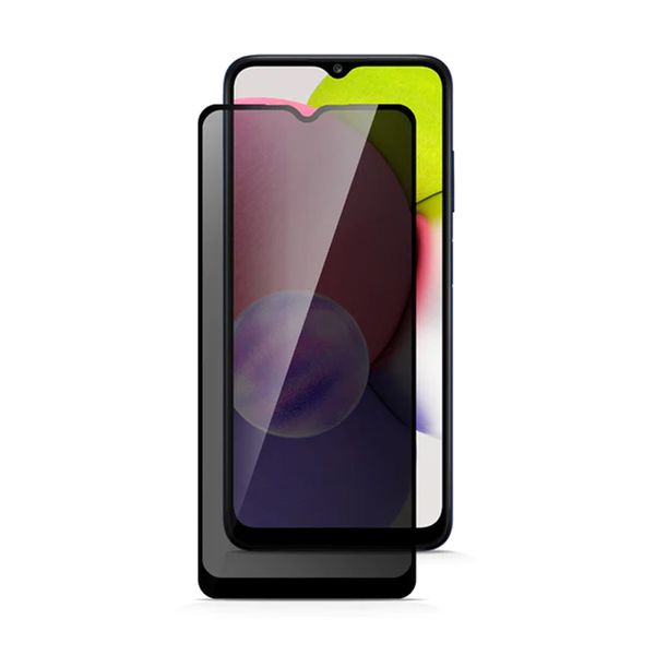 Protector de pantalla de privacidad de cubierta completa para Samsung A22 A32 Galaxy A14 A53 2.5D 9H Vidrio templado Anti-Spy con borde negro Envío gratis