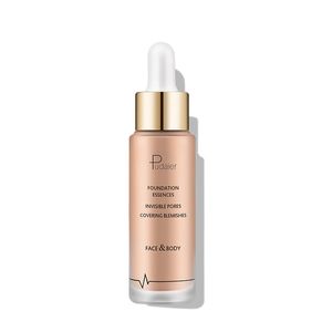 Fond de teint à couverture complète avec SPF 35 pour peau sèche, protection solaire, pores invisibles, base de maquillage hydratante imperméable pour le visage et le corps