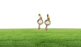 Boucles d'oreilles de créateur en cristal complet charme personnalité clé forme goujons femmes diamant pendentif boucle d'oreille fille bijoux avec boîte-cadeau 8851930