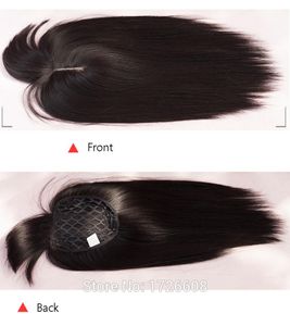 Armure de cheveux résistants à la chaleur pleine densité armure de cheveux raides 3 couleurs avec fermeture à lacets avant Extensions de cheveux synthétiques Weft3764906