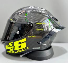 Casque de moto intégral Pista GP RR PROJECT 2.0 griffe anti-buée visière homme équitation voiture motocross course casque de moto