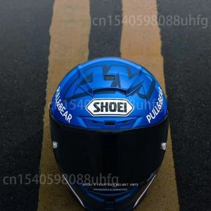 Volledig gezicht Motorfietshelm x-spirit III Alex Marquez 73 TC-02 HELME X-FOUTEN RODE ANT SPORTS RACING HELME MOTORCYCLE-helm