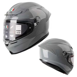 Casque de moto intégral ouvert Agv k K6s casque intégral quatre saisons homme et femme cyclisme moto couverture complète casque de course antibuée léger HMC1