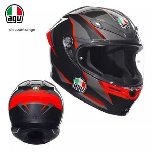 Casque de moto intégral ouvert Agv k K6s casque intégral quatre saisons homme et femme cyclisme moto couverture complète casque de course antibuée léger 4GP5