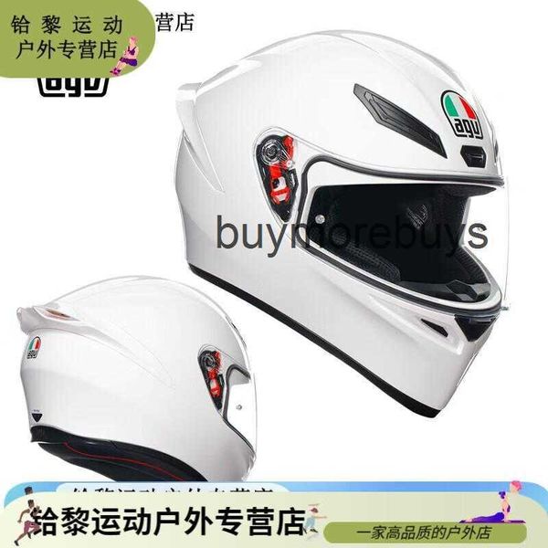 Casco integral abierto Agv k para motocicleta, casco completo para carreras, cubierta completa, cuatro estaciones, turismo en motocicleta, cascos para correr para hombres y mujeres, accesorios para exteriores PPL0