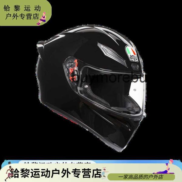 Casco de motocicleta abierto Agv k de cara completa, casco completo de carreras, cubierta completa, cuatro estaciones, turismo de motocicleta, cascos para correr para hombres y mujeres, accesorios para exteriores ZJ6T