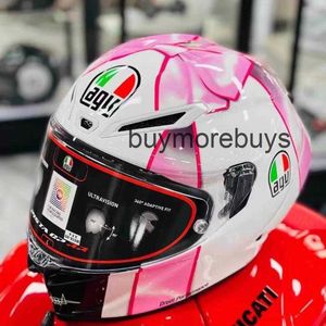 Volledige open Italiaanse helm Koolstofvezel Agv Pista Gp Rr Rossi Circuit Motorbaan Motorrijder GCCL