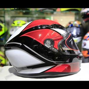 Volledig gezicht open Italië Agv k motorhelm Koolstofvezel Lichtgewicht volledige helm Level hardloophelm Springsummer baanhelm WP4H