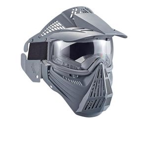 Volgelaatsbeschermende maskers voor tactisch Paintball CS-spel Verstelbare riem Stofdicht Winddicht267d