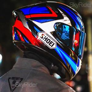 Casque intégral shoei X14 93 marquez bradley Visière anti-buée pour casque de moto Man Riding Car motocross racing casque de moto-PAS-ORIGINAL-casque