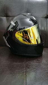Volledig gezicht x14 Gloss Black Motorcycle Helmet Antifog Visor Man Riding Car Motocross Racing Motorbike HelmetnotoriginalHelmet8224043