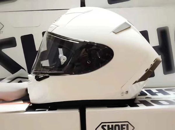 FACE FACE X14 GLOSS WHITE MOTOBYCYT CASHET VISAUR ANTI-FOG MAN RIDER CAR MOTOCROSS RACING MOTOBIKE CASHET-NOT-ORIGINE