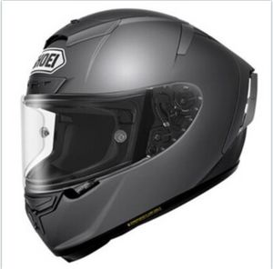 Volledig gezicht x14 matte grijze motorfiets helm anti-mist vizier man rijden auto motocross racing motorhelm-niet-original-helm