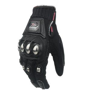 Gants de moto Full Finger gants moto luvas motocross cuir moto guantes moto racing gants Noël Gift273F