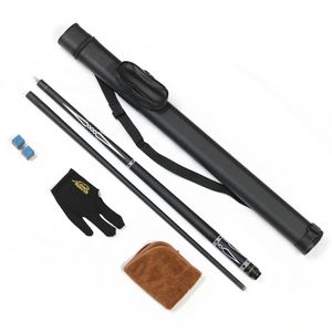 Volledige cadeau -set biljart pool cue met case kit 240415