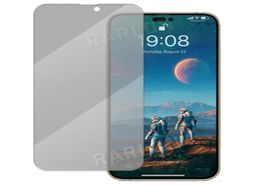 Volledige lijm privacy scherm beschermer film 9h antiglare gehard glas voor iPhone 14 pro max 14Pro 13 13Pro 12 11 xs xr 8 7 6 plus f2069767