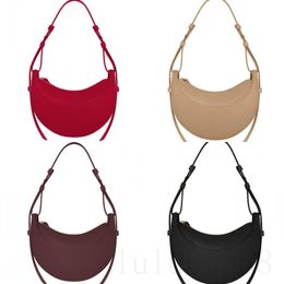 Sac demi-lune pleine fleur sacs à main de designer en cuir texturé multicolore noir rouge blanc baguette multicolore portable voyage populaire sacs à bandoulière luxe C23