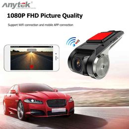 Full HD 1080P Dash Cam WiFi Auto DVR Camera Video Recorder 150Degree Auto DVRS Camcorder Dashcam Adas Ingebouwd G-Sensor Dashboard