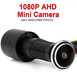 Full HD 1080P Brede weergave AHD Deuroog Minicamera 1.0MP Gat Kijkgaatje CCTV voor DVR-systeem