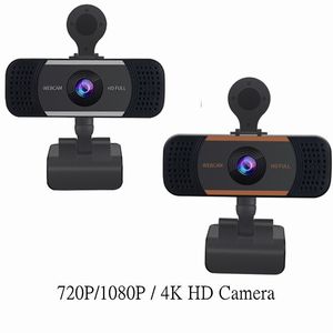 Full HD 720p / 1080p / 4K Caméra Web Caméra de Web avec caméras rotatifs à microphone Appel de vidéo de diffusion en direct