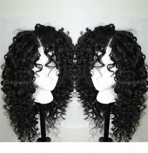 Perruques de cheveux humains pleine dentelle pour femmes noires greatremy malaisienne cheveux vierges ondulés bouclés avant perruques de dentelle avec bébé hair3065497