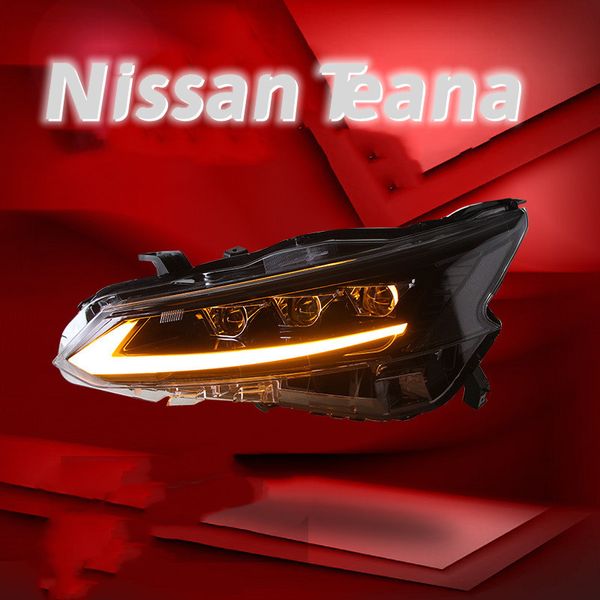 Faros delanteros completamente LED para Nissan Teana 20 19-20 23, luces delanteras DRL, luz de circulación, lámpara de conducción con señal de giro