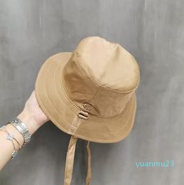 Volledige letter Designer Bucket Hat Snapbacks Dubbele zijde Visser Hoeden Slanding Sun Caps Men Women Outdoor Cap 01