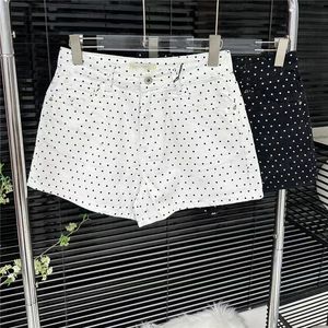 Letras completas pantalones cortos impresos para femeninos pantalones de mezclilla de diseñador sexy mini pantalón corto