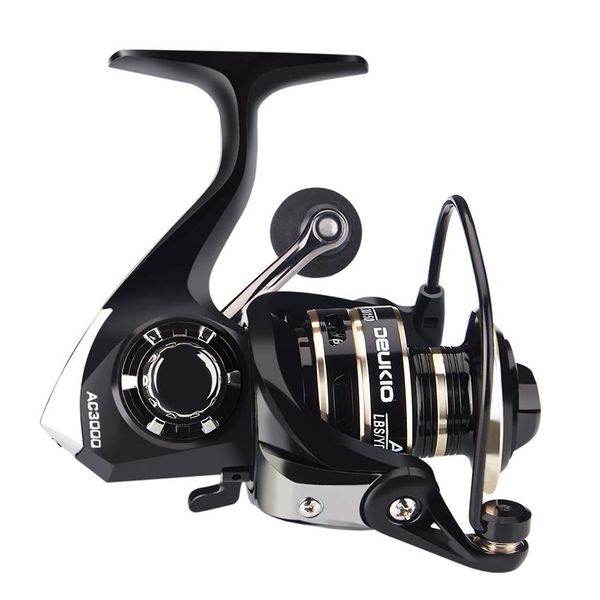 Full Metal Sea Fishing Reel Feeder Carp Fishing Spinning Reel Fishing Coil Moulinet Spinning Reels 8Kg Max Drag 1000-7000265D