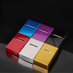 Volledig pakket aluminium sigarettenkoker opslag rookaccessoires metalen houder doos container 20 stuks capaciteit meerdere kleuren