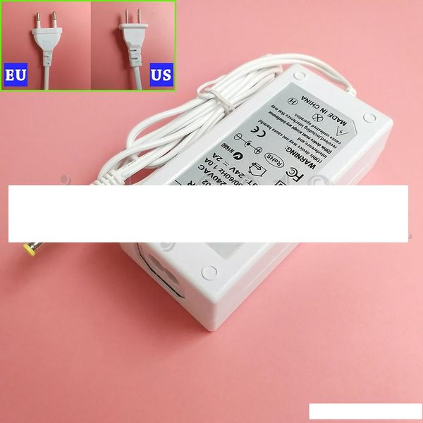 Adaptateur d'alimentation pleine puissance Transformateur Commutation Pilote de lumière LED Blanc Utilisation intérieure US EU Plug Universal AC110-240V Input