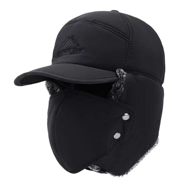 Gorros de invierno con protección completa, gorro cálido a prueba de viento con mascarilla, sombrero para jinetes