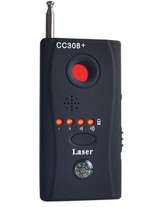 Gama completa de Anti - Spy Bug Detector CC308 Wireless Mini cámara oculta de la señal GSM dispositivo Buscador de Privacidad de seguridad protegen