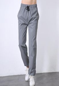 Full Réflexion Pant Men 2021 Spring Automne Trawstring Corde attachée Collier Collier Street Hip Hop Grey Pants Men039S9641622