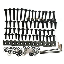 Kit complet de clips de vis et de boulons, kit de carénages de moto, installation et reconstruction universelles pour Honda, Kawasaki, Suzuki, YAMAHA, BMW